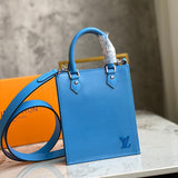 Side profile of modern statement women's handbag – women's everyday handbag