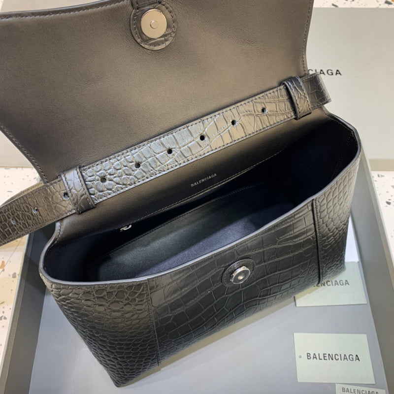 Classic Premium PU Leather Handbag - Refined Silhouette | Women's Fashion Handbag #519 - alternate angle view (image 8) of designer-inspired handbag