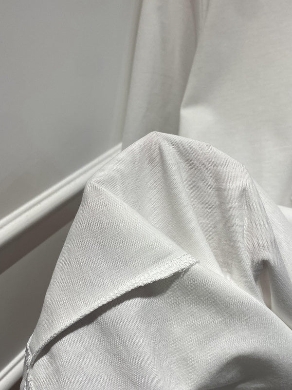 Side profile of Louis Vuitton cotton t-shirt with tailored silhouette