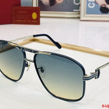 Angled view of Cartier unisex sunglasses