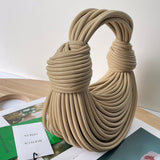 Elegant Faux Leather Handbag - Understated Luxury Look | Women's Fashion Handbag #1659 - product detail shot (image 10) of designer-inspired handbag