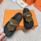 Hermes sandals Style 220 - back heel detail