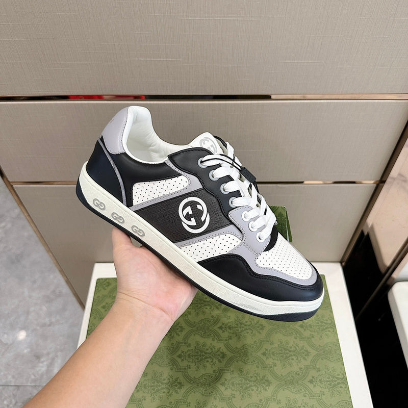 Gucci clean off-white luxury sneakers view 8 premium leather build