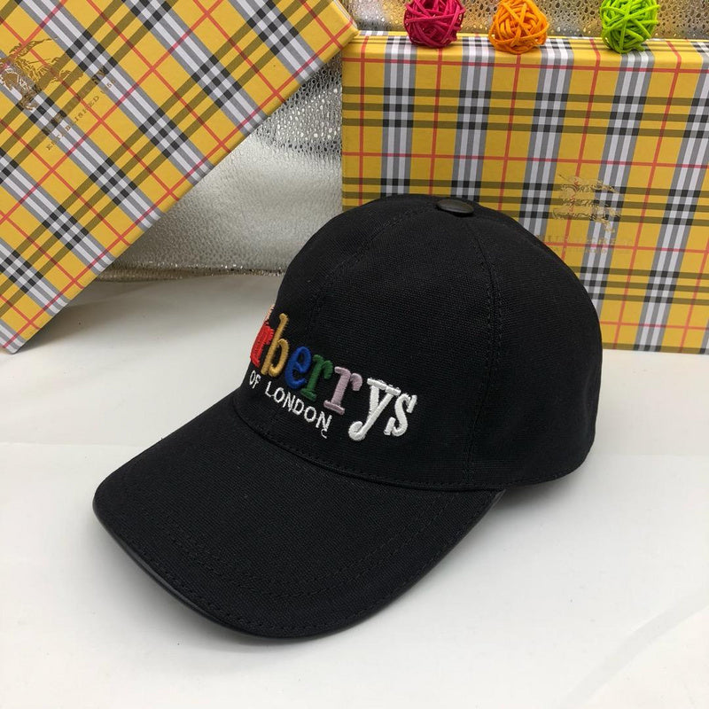 Full view of Burberry unisex cap