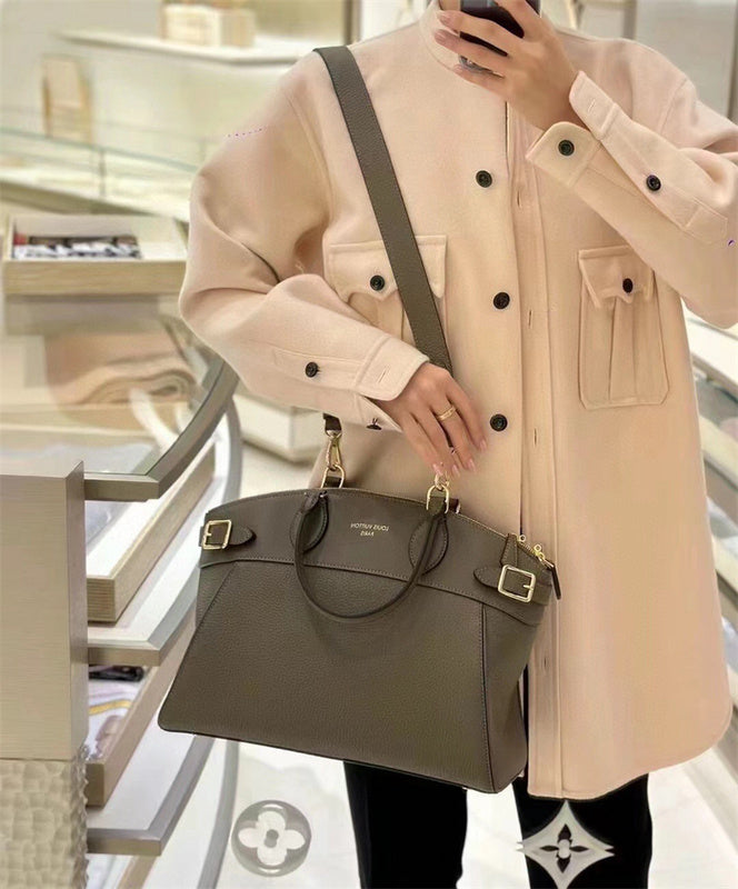  top-handle bag interior and compartment view 9