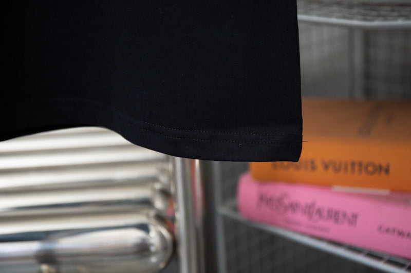 Back view of Louis Vuitton cotton t-shirt with relaxed-fit cut