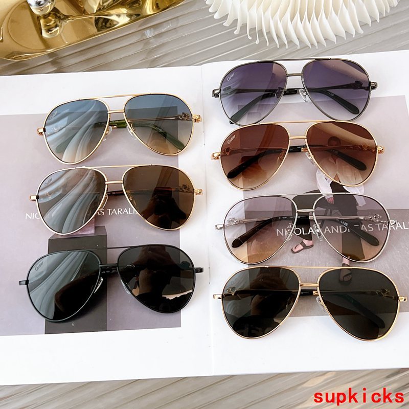 Lifestyle view of Cartier unisex sunglasses
