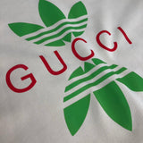 Flat lay presentation of Gucci luxury clothing with relaxed-fit cut