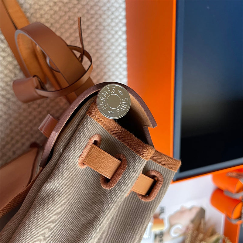 Side view of sculpted structured handbag