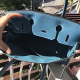  classic top-handle bag detail view showing craftsmanship 14