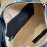 Side profile of signature premium women's handbag – women's everyday handbag