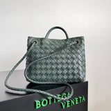 Sleek Premium PU Leather Handbag - Statement Silhouette | Women's Luxury Handbag #1563 - styled full view (image 7) of designer-inspired handbag