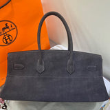 Poised bag shown from front angle