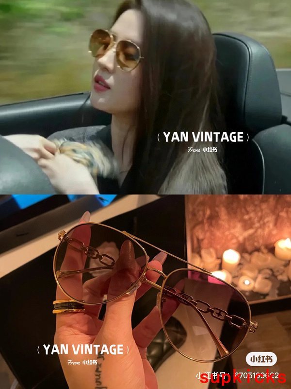 Side view of Louis Vuitton unisex sunglasses