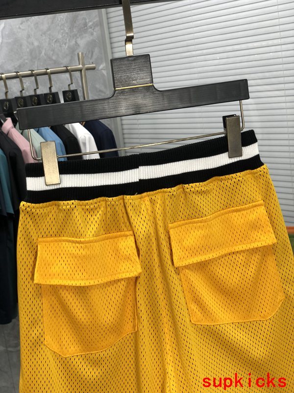 Back view of Rhude luxury clothing with streetwear-inspired cut