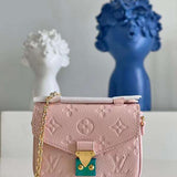 Front view of classic statement women's handbag – women's statement bag
