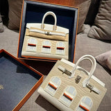  understated satchel styled with outfit