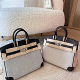 Interior view of refined premium bag