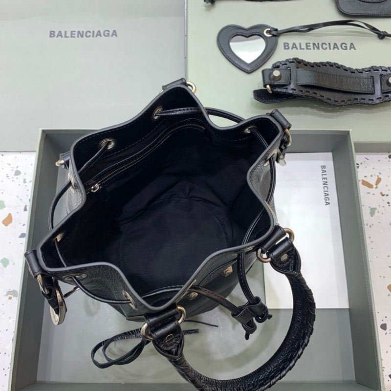 Elegant Faux Leather Handbag - Premium Craftsmanship Detailing | Women's Luxury Handbag #307 - alternate angle view (image 8) of designer-inspired handbag