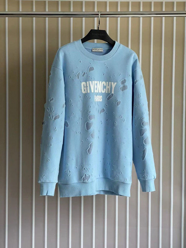 Back view of Givenchy luxury clothing with logo-detail design