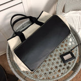 Interior view of refined modern women's handbag – women's luxury accessory