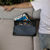 Close-up detail of versatile bag design