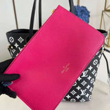 Interior view of polished chic women's handbag – women's designer-style accessory