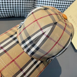 Full view of Burberry unisex cap