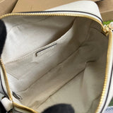 Close-up detail of statement chic women's handbag – women's designer-style accessory