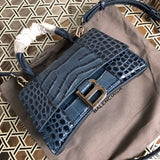 Top view of sleek chic women's handbag – women's statement bag