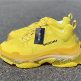 Balenciaga Nude Low-Top Sneakers - Front View