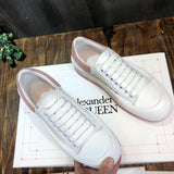 Alexander McQueen Chocolate Brown Chunky Platform Sneakers - Side Profile View
