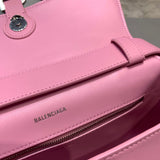 Understated Premium PU Leather Handbag - Refined Silhouette | Women's Fashion Handbag #522 - texture close-up (image 9) of designer-inspired handbag
