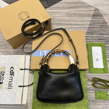 Side profile of statement premium women's handbag – women's luxury handbag