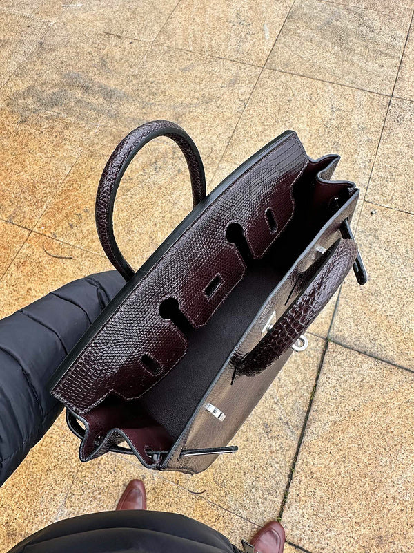 Tailored handbag styled for everyday wear