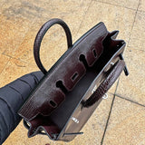 Tailored handbag styled for everyday wear