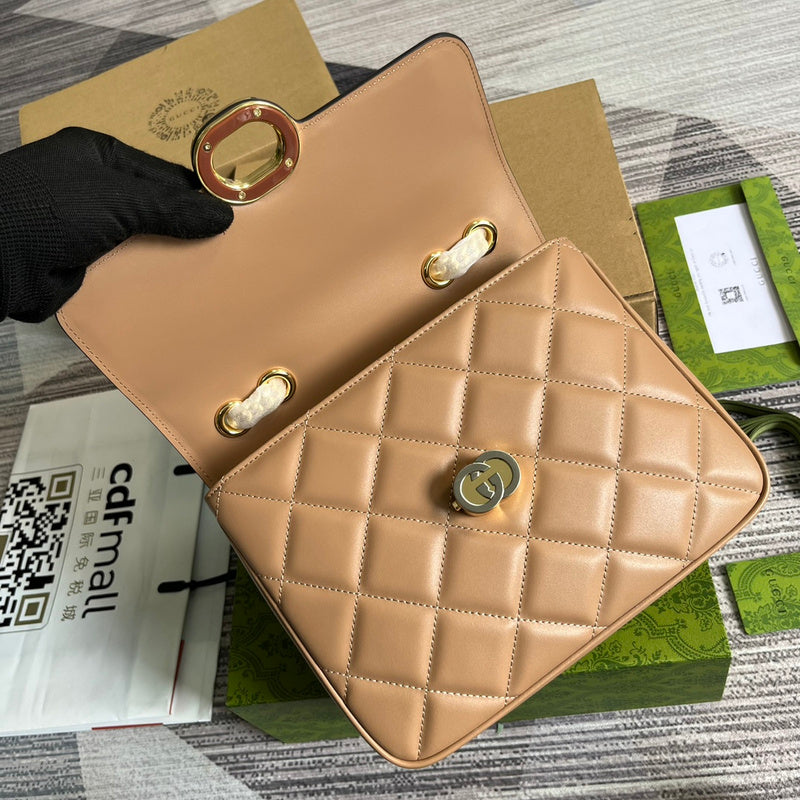 Styled lifestyle shot of classic sleek women's handbag – women's premium purse
