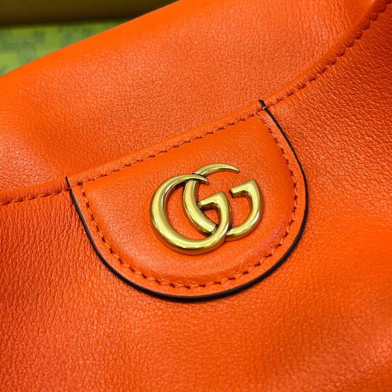 Back view of statement signature women's handbag – women's designer-style accessory