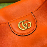 Back view of statement signature women's handbag – women's designer-style accessory
