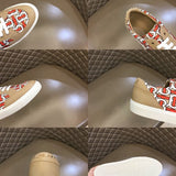Bold Premium Synthetic Leather Shoes - Premium Craftsmanship Detailing | Women's Luxury Shoes #1399 - side angle view (image 2) of designer-inspired shoes