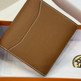 Side view of modern structured handbag