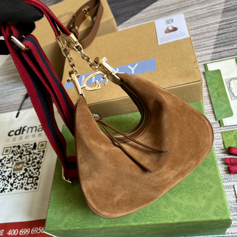 Front view of refined premium women's handbag – women's statement bag