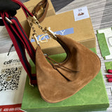Front view of refined premium women's handbag – women's statement bag