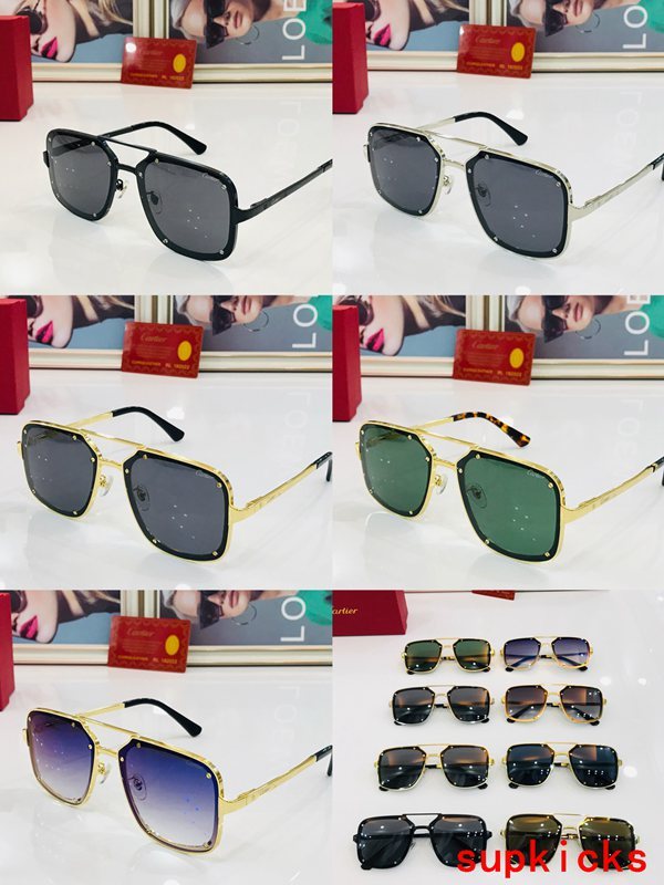 Lifestyle view of Cartier unisex sunglasses