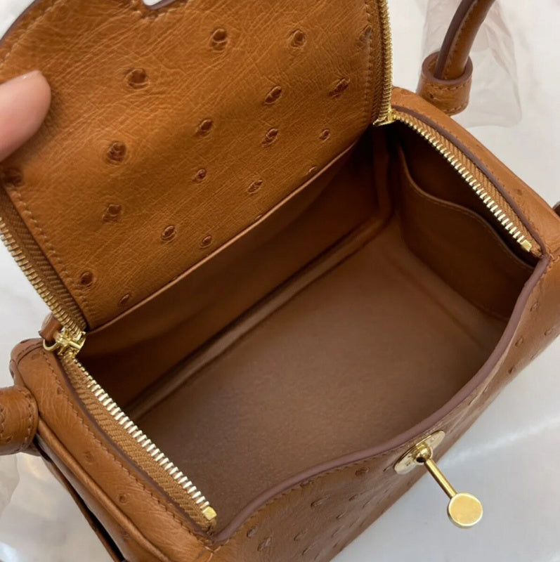 Interior view of considered premium bag