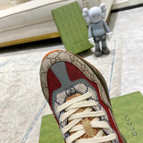 Gucci sneakers detailed view showing premium designer craftsmanship