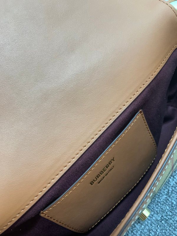 Contemporary Vegan Leather Handbag - Refined Silhouette | Women's Everyday Carry Handbag #1140 - alternate angle view (image 8) of designer-inspired handbag