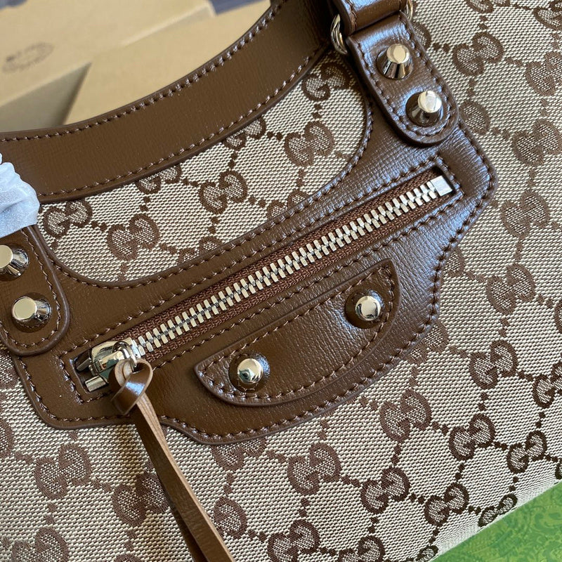 Styled lifestyle shot of modern chic women's handbag – women's designer-style accessory