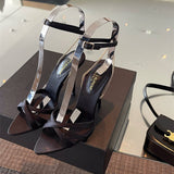 Saint Laurent shoes front view designer style