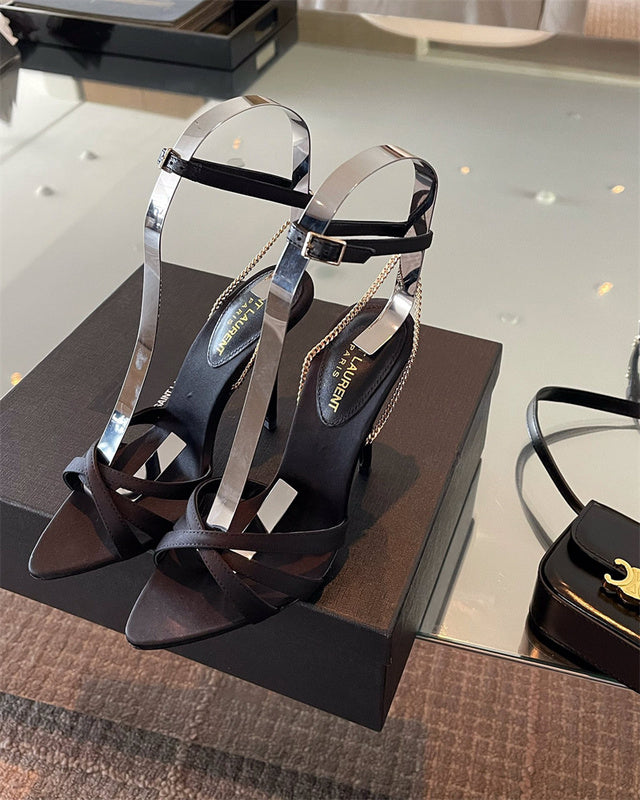 Front view of Saint Laurent luxury piece style No.081